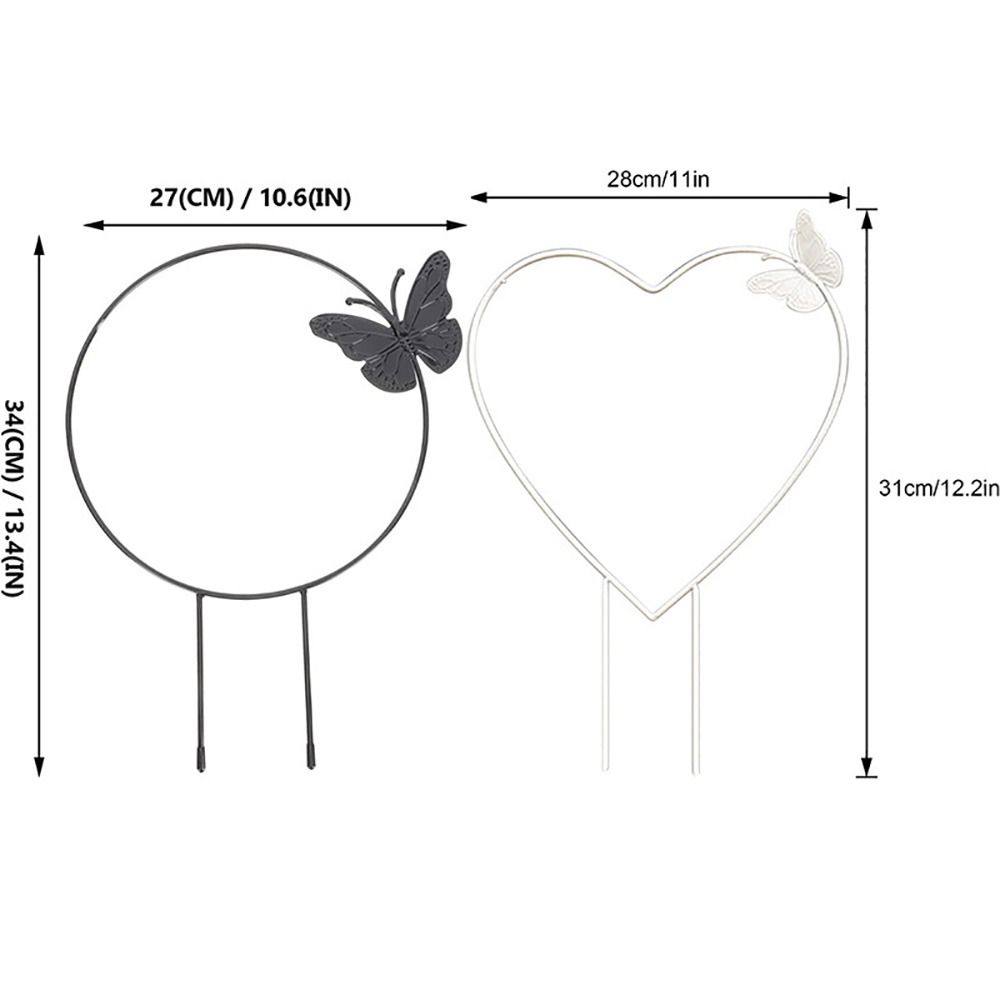 Decorative Potted Plant Trellis Metal Plants Climbing Rack Accessories Vine Stem Support  Garden