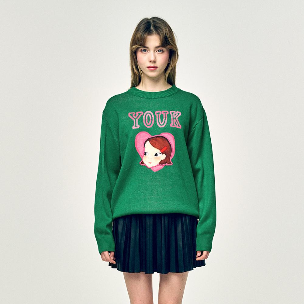 Yugsimwon Heartpoint Pullover F Lia