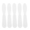 5Pcs Plaster Spatula Ergonomic    or Saving Wear Resistant Mixing Stirring Spatula for Sculpting Wax