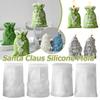 Aromaljus Gips Harts Ornament Formar Jultomte Ljus Silikonformar för DIY Ljustillverkning Polymerlera Hantverk Gips