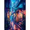 Japanese Street Scenery Cherry Blossom Architecture Canvas Poster Flowers Plants Landscape Wall Art Prints for Modern Home Decor