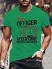 Yes Officer I Saw The Speed Limit I Just Didn't See You T-Shirt for Men Women Funny T Shirt Humor Tee Shirt Mens Clothing Tees