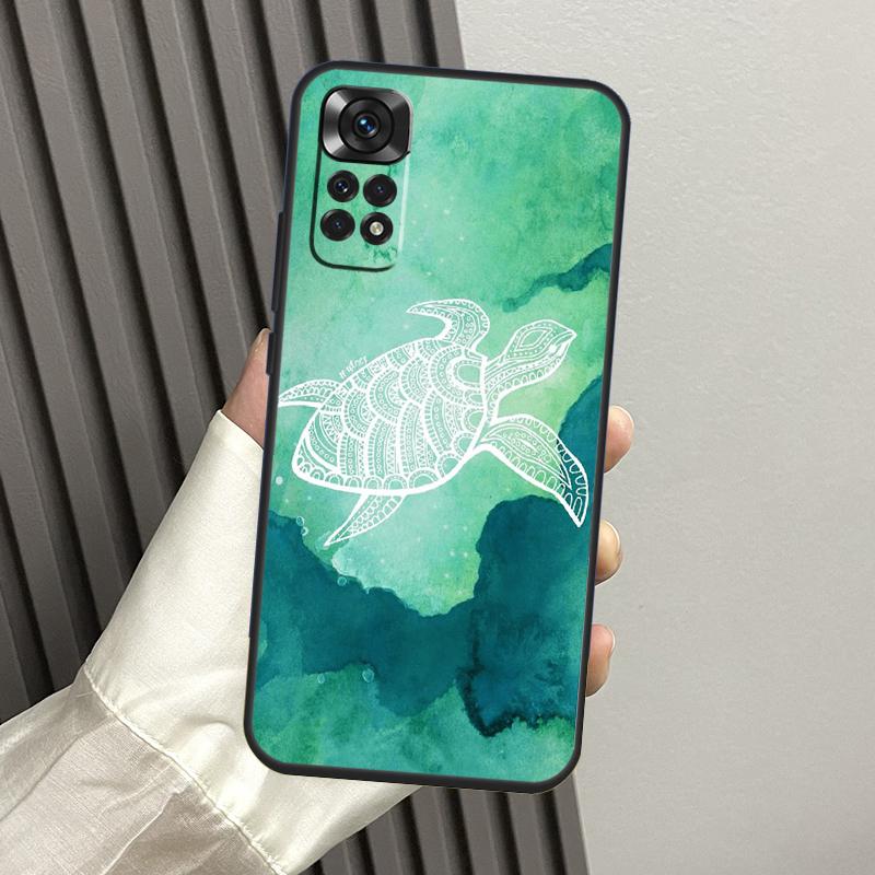 

Милый Мультяшный Чехол с Черепашками Для Xiaomi Redmi Note 13 Pro 14 12 11 10 15 Pro Plus Redmi 14C 13C 15C 10C 12C 15 Чехол Redmi 13 4G