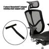 T Shaped Rotates Chair Support Rod with Sprays Coating for Robust Stability & Not Rusts Protect in Various Settings