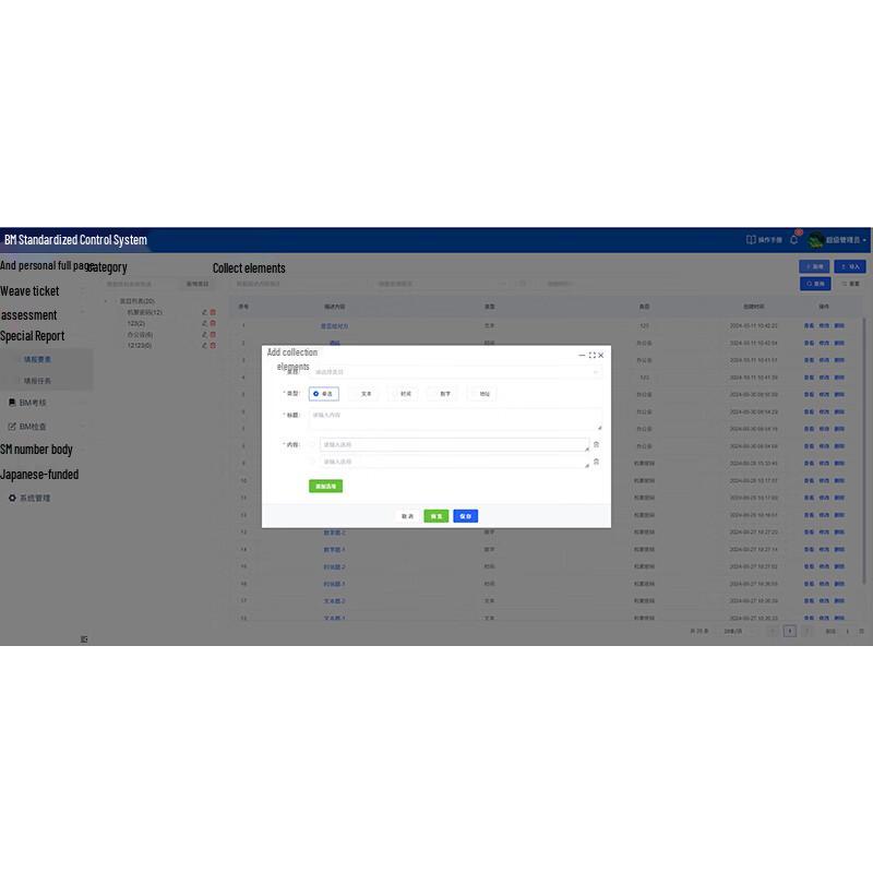 Guanyue Standardization & Assessment System