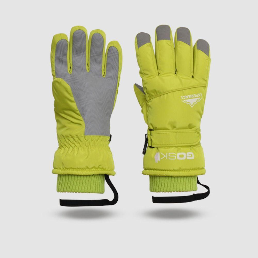 Keep Warm Snowboard Gloves  Cycling Mittens Elastic Full Finger Mittens  Hiking