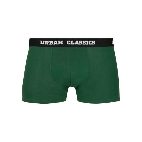 Urban Classics Mens All-Over Print Boxer Shorts (Pack of 3)