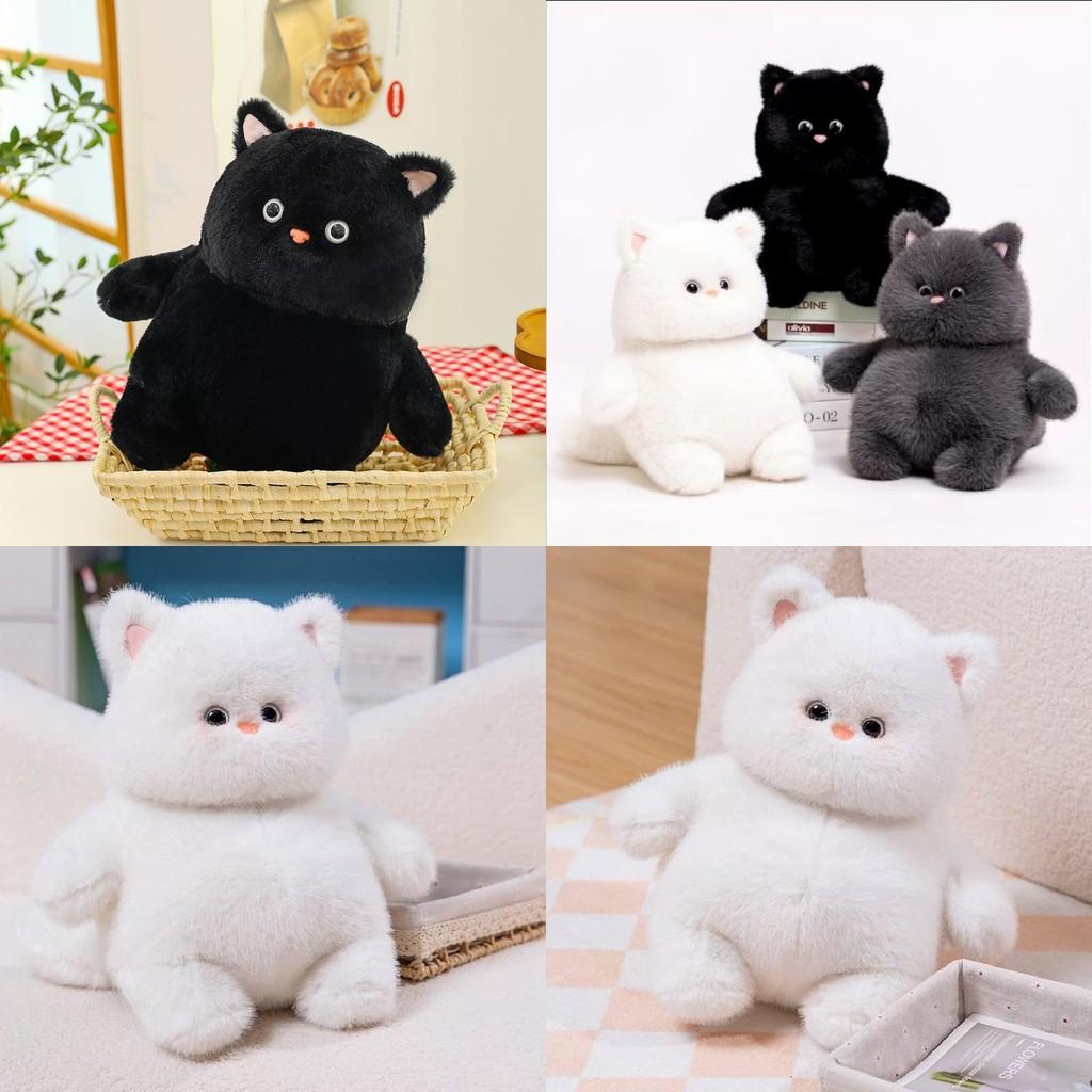 Cat Cute Super Plush Toys Big White Doll Simulation Sleep Pillow Soft Super