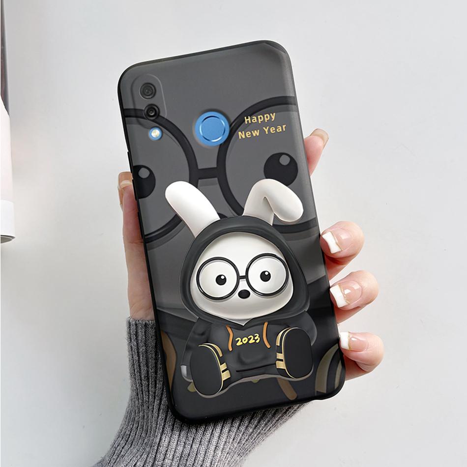 For Honor Play Case COR-L29 Phone Cover Cute Bear Cartoon Frog Soft Silicone Matte Fundas Coque For Honor Play Shockproof Bumper