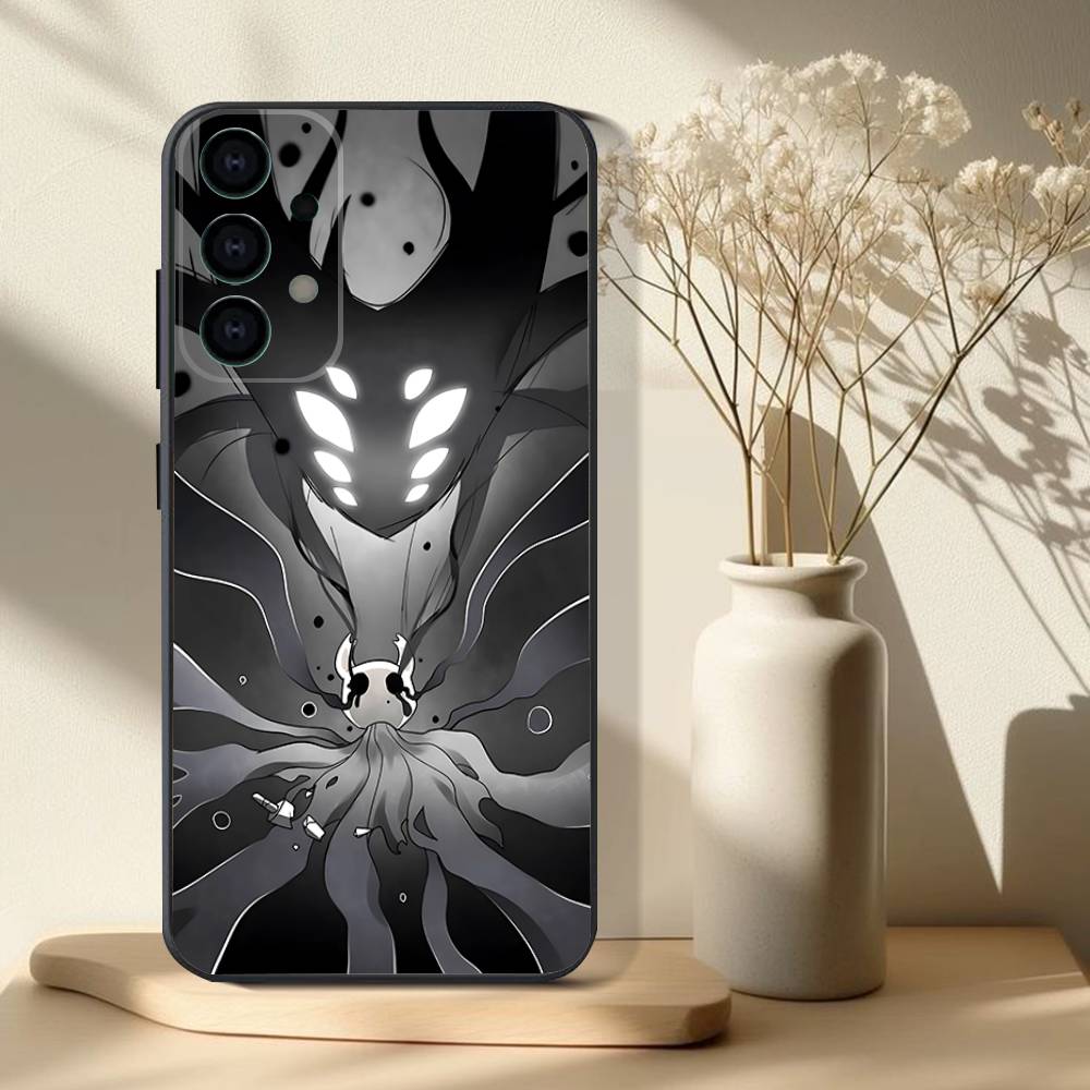 H-Hollow K-Knight Game Phone Case For Samsung S25,S24,S21,S22,S23,S30,Ultra,S20,Plus,Fe,Lite,Note,10,9,5G Black Cover