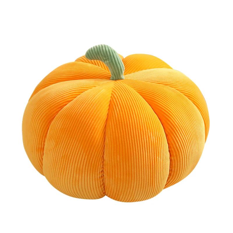 Halloween Pumpkin Plush Toy Plushie Soft Plant Stuffed Doll Holidays Props Decorative Throw Pillow for Kids