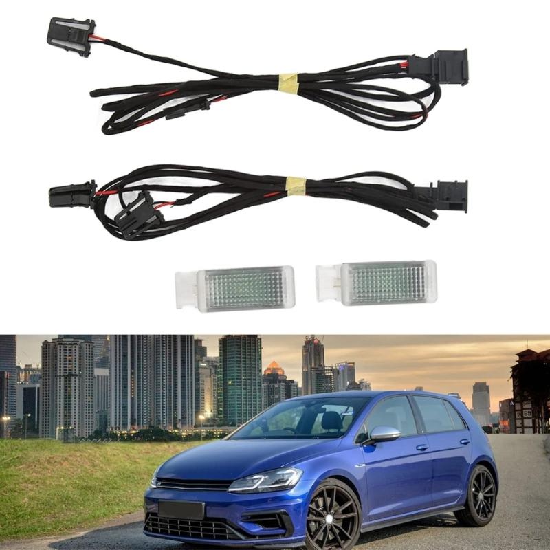High Efficiency LED Footwell Light With Bright Uniform Illumination For Enhanced Car Interior Atmosphere And Night Driving Safety