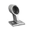 2Pcs Silver 316 Stainless Steel Marine Boat 7/8" 22mm 60 Degree Front Base Stanchion Hand Rail Fitting