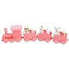 Plastic Christmas Train Ornaments Christmas Children Baking Party Decoration Home Table Xmas New Year Gifts Santa Claus Crafts