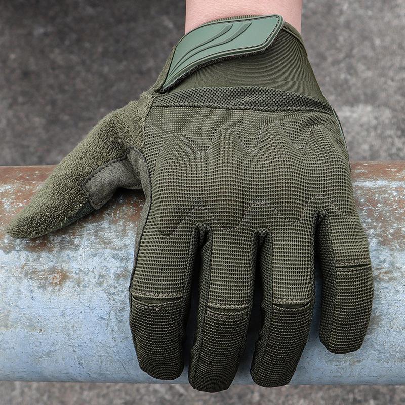 Full Finger Sports Outdoor Military Fan Motorcycle Special Forces Tactical Gloves Touch Screen Riding Super Technician Anti Slip