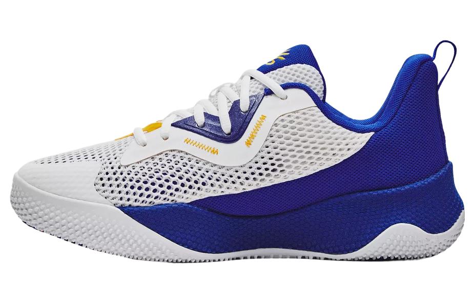 Curry Brand Curry HOVR Splash 3 White Team Royal 40