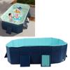 Foldable Pool Non Inflatable Thickened Wear Resistant Portable Swimming Pool for Outdoor Backyard Kids Dogs