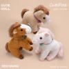Little Horse Plush Toy: New Year Mascot Ornament with Bell