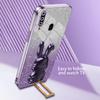 For Samsung Galaxy A20s Smartphone Case Hands-free Kickstand Cartoon Rabbit Back Cover