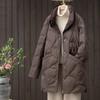 Danmo Winter Fashion Stand Collar X-Long Women Down Jackets Female Casual Loose Ultra Lightweigh White Duck Down Warm Coat