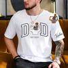 Tričko s vlastní fotografií pro tátu, tričko ke Dni otců, dárky ke Dni otců, personalizované tričko s portrétem táty