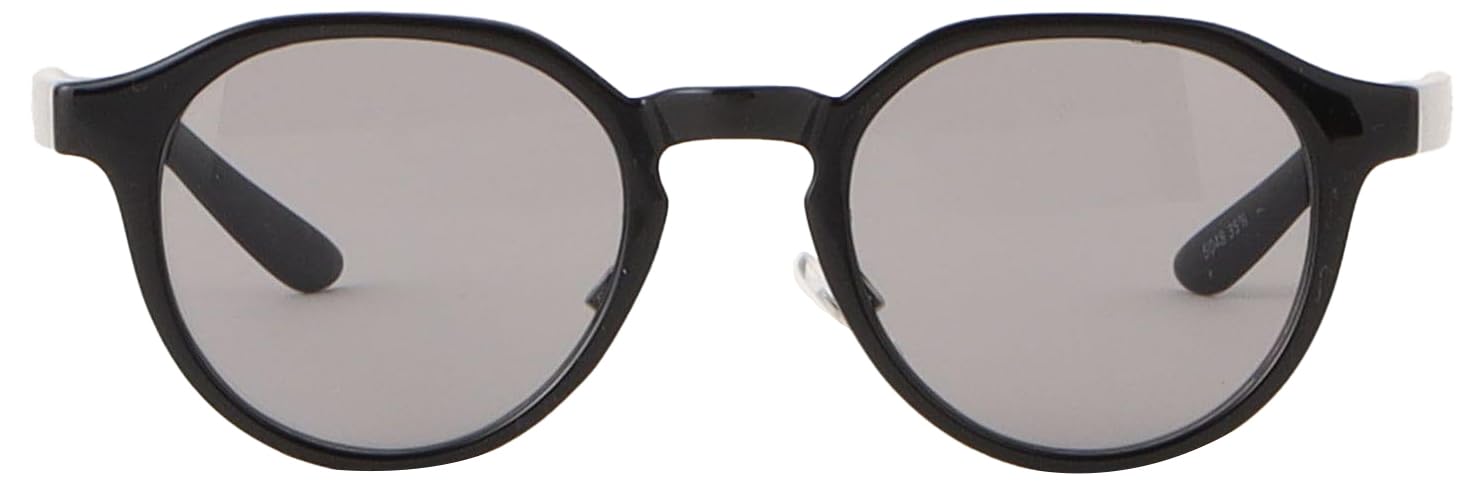 

United Arrows Green Label Relaxing GLR Crown Panto Fashion Glasses, 32446990240, 1900 DK.GRAY (19), FREE