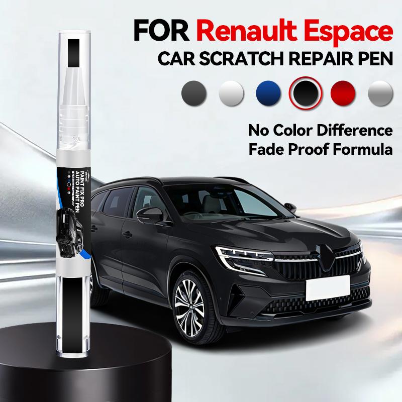 Für Renault Espace Autolack Reparaturstift Ausbesserungsstift Kratzerentferner DIY Autozubehör Perlmuttweiß QXA Sternengrau GNE Braun
