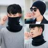 Double-layer Neck Warmer That Doubles As a Daily Winter Warmer and Beanie