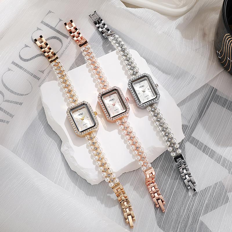 Damen Elegante Uhren Top Luxus Design Damen Quarz Armbanduhren Marke Geschenke Uhr für Ehefrau, Freundin, Familie