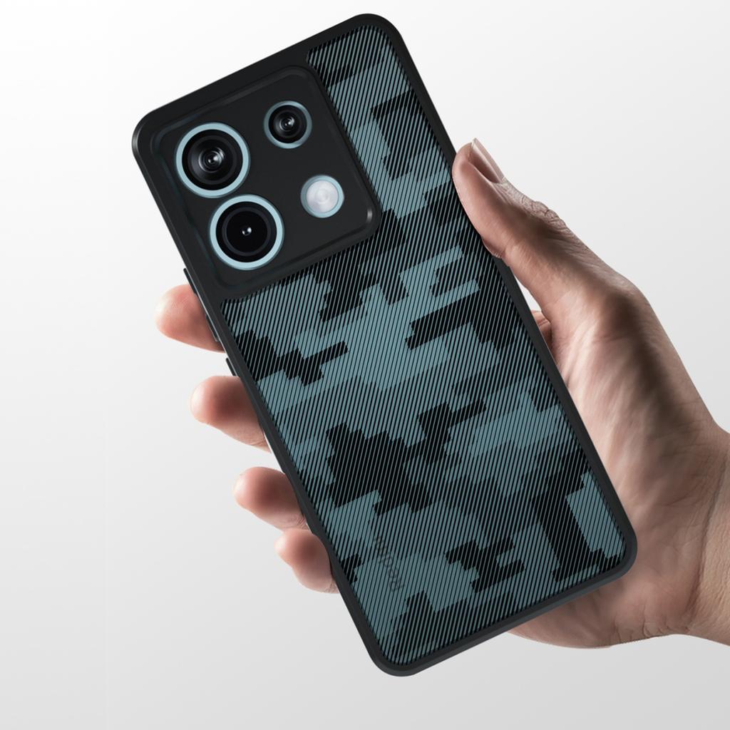 IBMRS For Xiaomi Redmi Note 13 Pro 4G/Poco M6 Pro 4G Phone Case Dual-Layer TPU+PC Cover