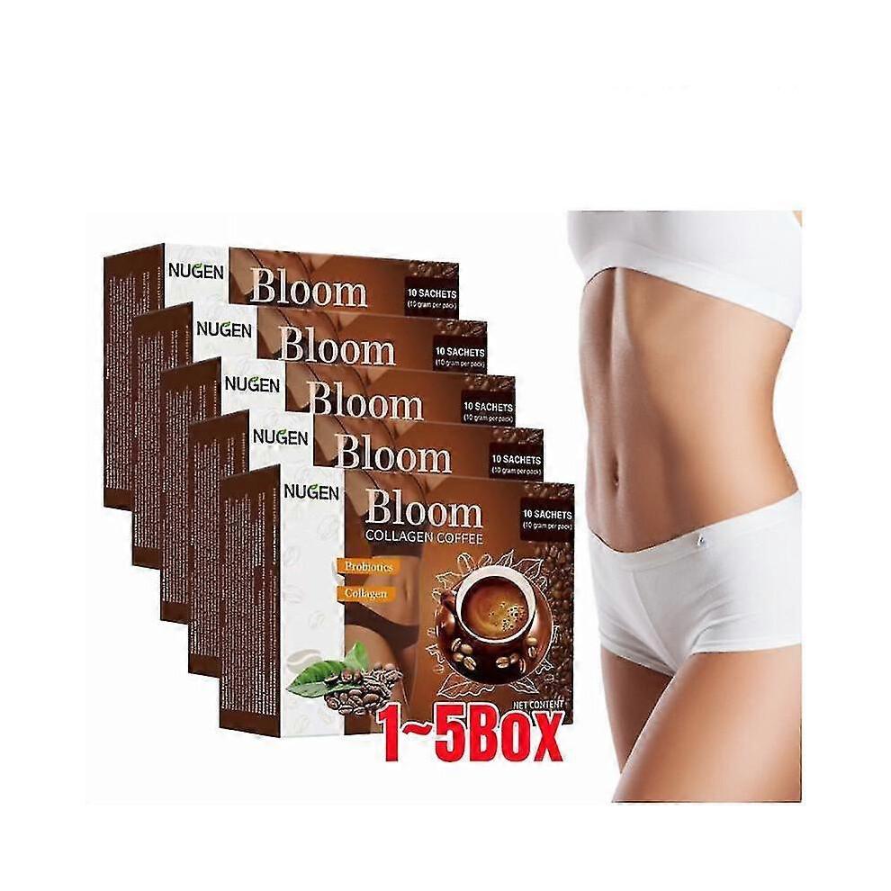 5box Nugen Bloom Collagen Coffee -pure