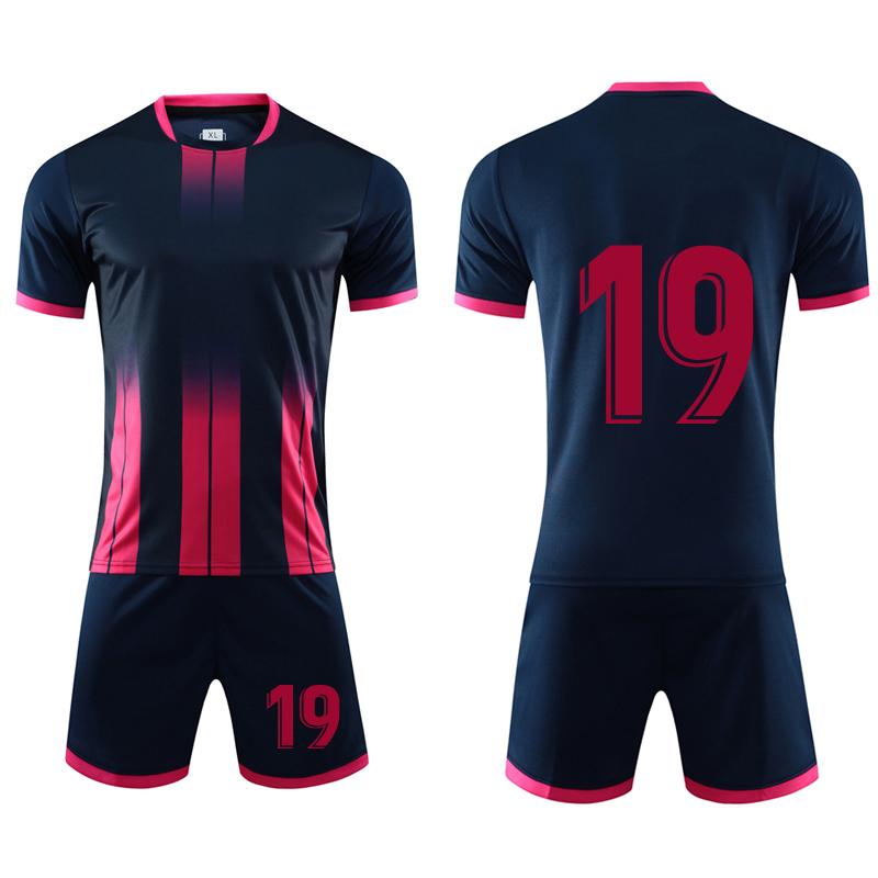 No. Soccer Jersey Set Uniforms Jersey Football Adult Tracksuit Football Shirt Shorts Suit
