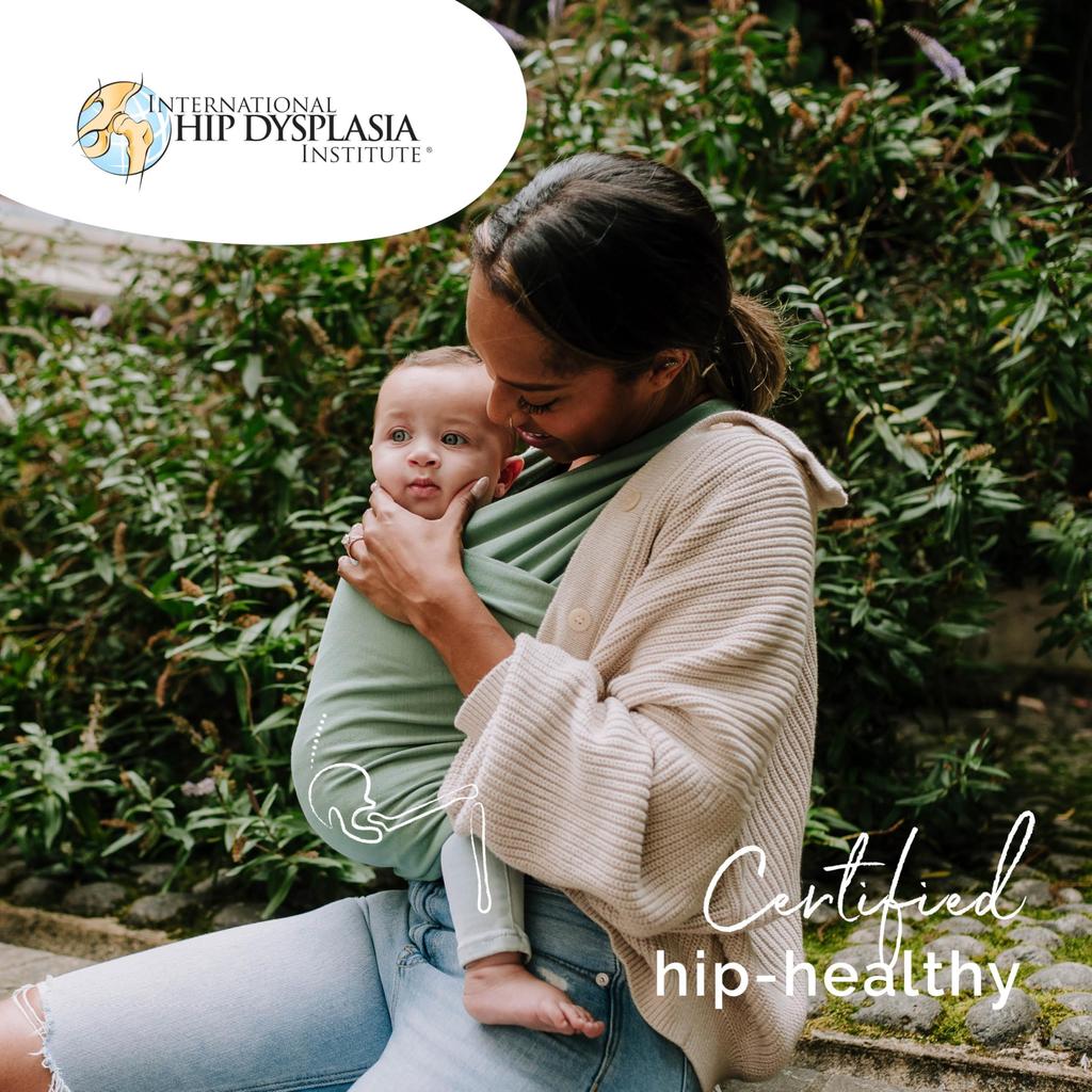 Boba Wrap Nosítko na miminko Japonské [Oficiální distributor] (Šedozelená barva)