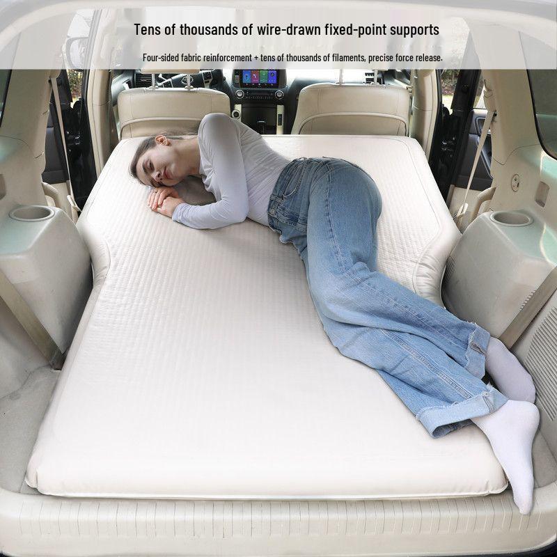 Deep Blue 07 Car Inflatable Trunk Mattress: Camping Sleeping Pad