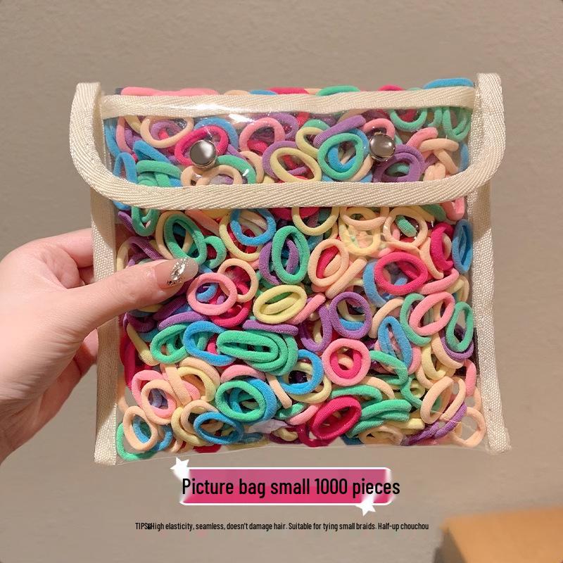 Rubber Band Girl Hair Tie - Cute, No-Damage, Small-Size Baby Headwear 2025