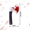 Halloween Plush Knife Axe Cat Toy, 4Pcs, Crinkle Sound with Catnip, Interactive Bite Toy for Kitten Indoor Play