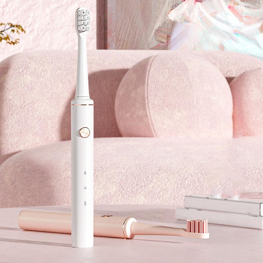Electric Power Toothbrush USB Charging Soft   Adult Toothbrush Teeth Cleaning Brush 2 Gears Adjustment