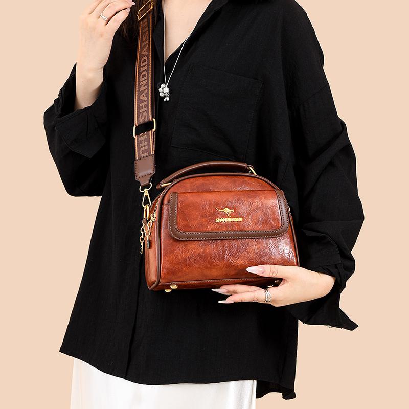 Retro Women's Bag Mother Bag Commuter Shoulder Crossbody Bag