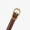 Simple Retro-Style Women's Slim Leather Belt - Fashion Accessory