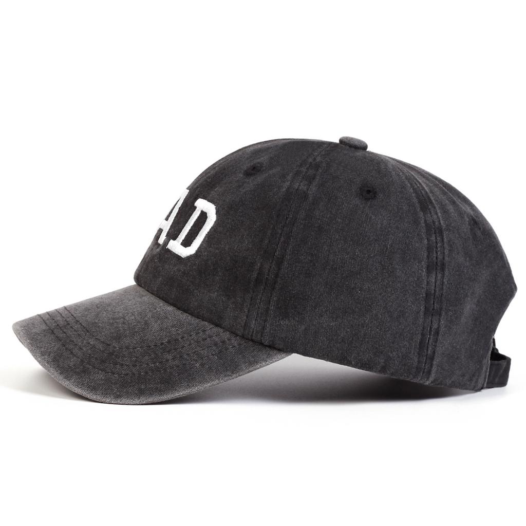 PAPPA MAMMA Brodert Baseballcaps Retro Sport Casual Andenekkhatt Solhatt