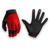 Bluegrass React Long Cycling Gloves (Red Black)