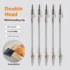 10pcs Double-ended Mosquito-repellent Incense Clip Universal Crocodile Clip Bracket Broken Incense Clip Extended Hose