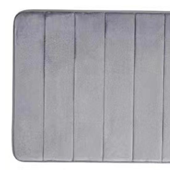 3Pcs/Set Bath Rug Anti-Slip Bathroom Floor Mat U-Shaped Toilet Rug Absorbent Rectangular Mat for Bathroom Sink Shower Door