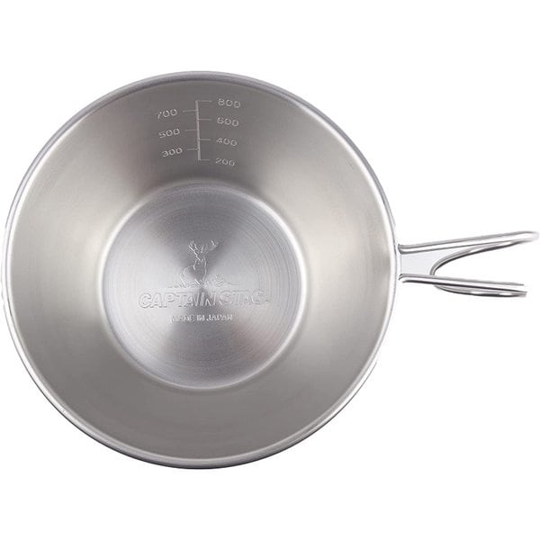 Captain Stag Captain Stag Uh 0050 [spiral Finish Stainless Big Shera Cup 1.0l]