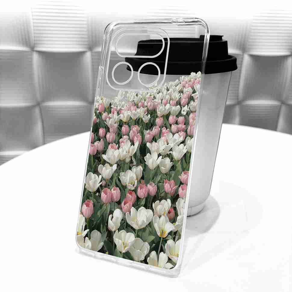 Petty Rose Flower Cover For Realme 16 Pro Plus Case Soft Silicone Back Cover Phone Case For Realme16 Pro Pro+ 5G Bags