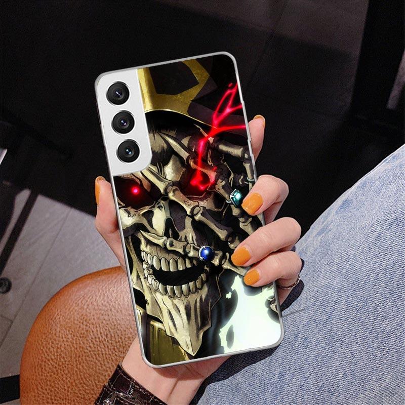 Overlord Anime Phone Case For Samsung Galaxy S24 S25 Edge S26 Ultra S23 S22 S21 Plus S20 FE + Personalized Print Cover Galaxy S2