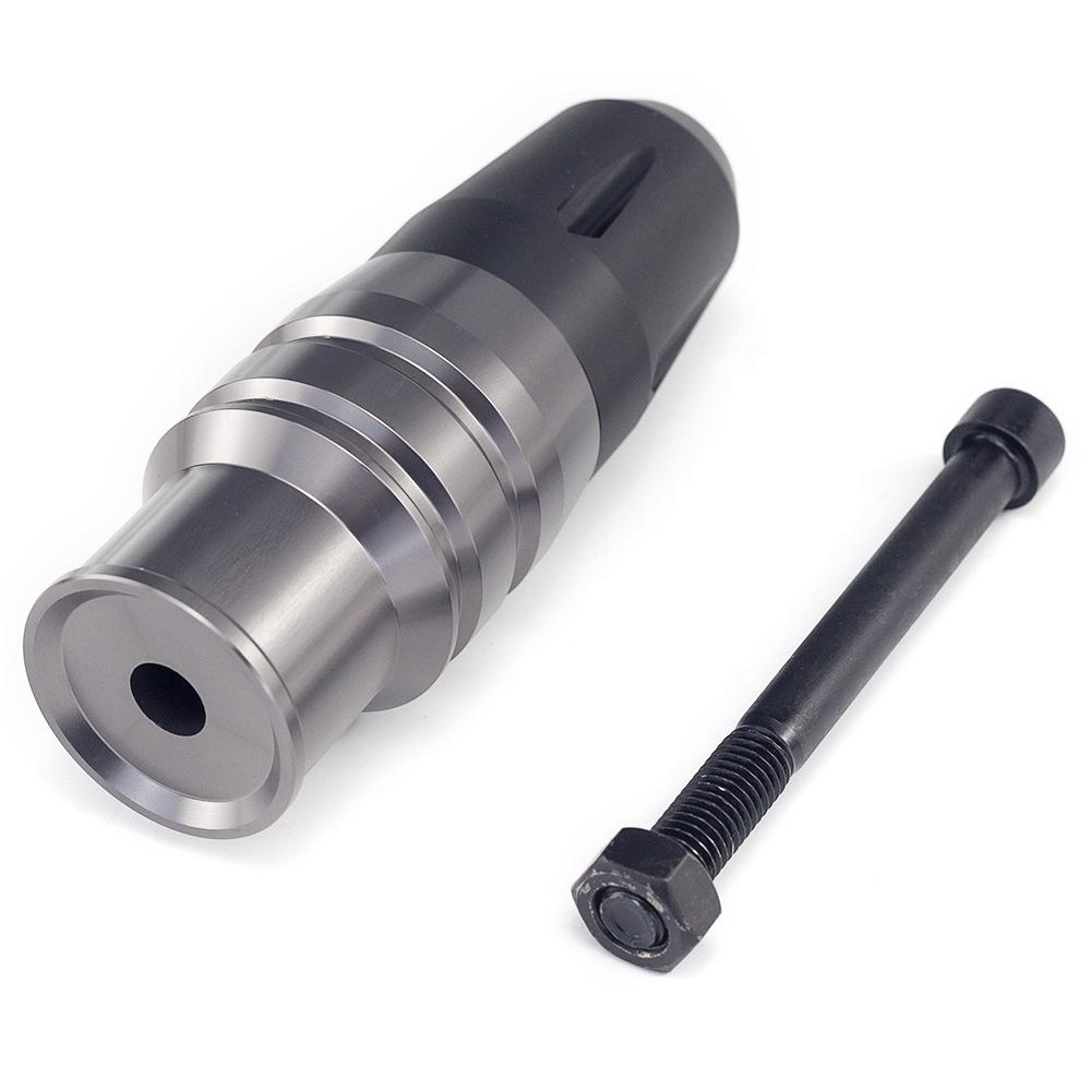 

Аксессуары для мотоциклов, ползунки выхлопной рамы с ЧПУ, защитные накладки, защита от падения для Ducati Desert X DesertX 2022 NO LOGO Titanium