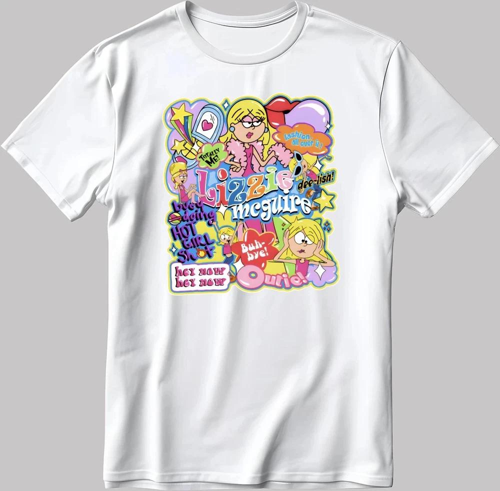 Lizzie Mcguire Pops Graphic White Tshirt Size S4xl S