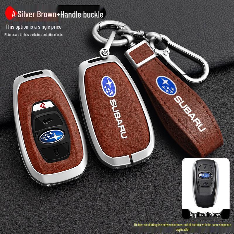 Hochwertiges Schlüsselgehäuse für Subaru: XV, Forester, BRZ, Outback, Legacy, Ascend