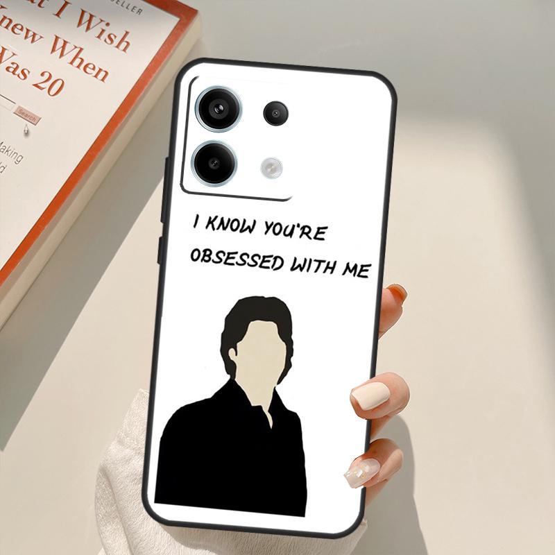 

Vampire Diaries Damon Salvatore Funda For Xiaomi Redmi Note 13 10 11 12 14 15 Pro Plus Case For Redmi 15 15C 13C 12C 10C 14C Redmi 14C